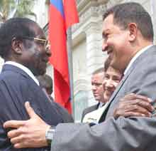 Chavez och Mugabe
